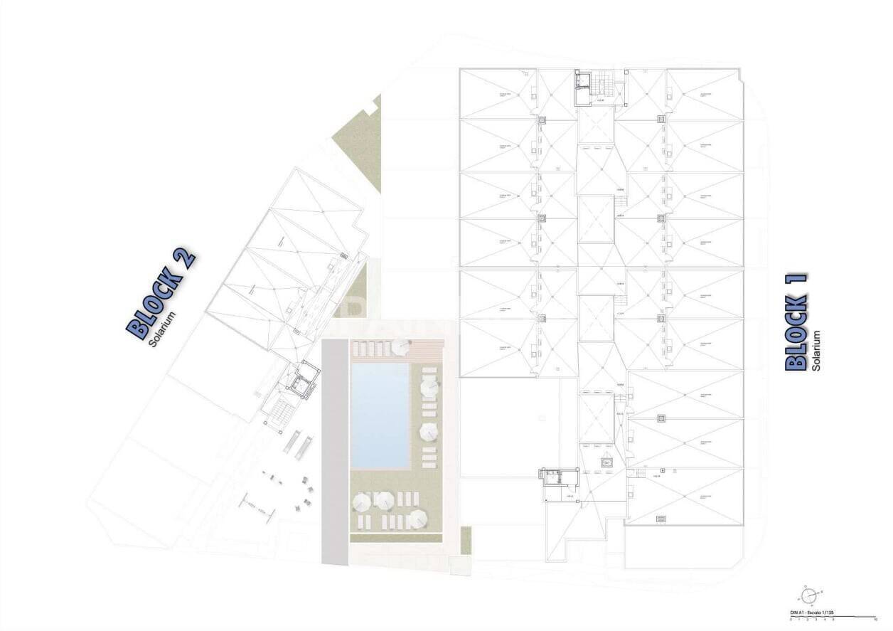Penthauss Elche, Alicante, Spānijā 2 istabas, 78 m2 Nr. 147246