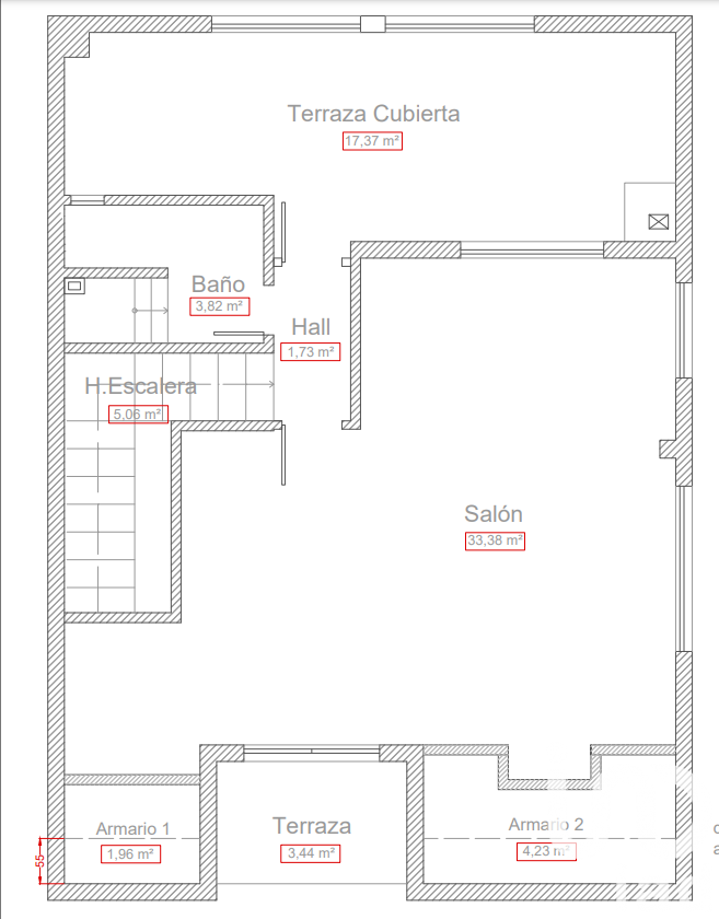 Duplex in Leon, Spain 3 bedrooms, 78 sq.m. No. 185633