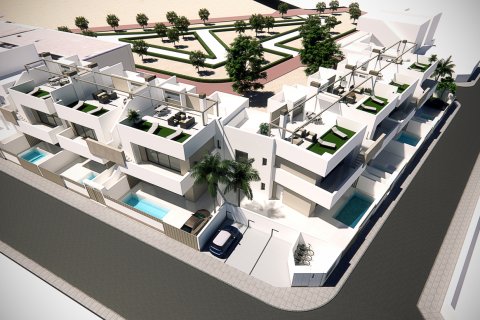 Bungalow i Pilar de la Horadada, Alicante, Spanien 2 sovrum, 93 kvm. Nr. 180196