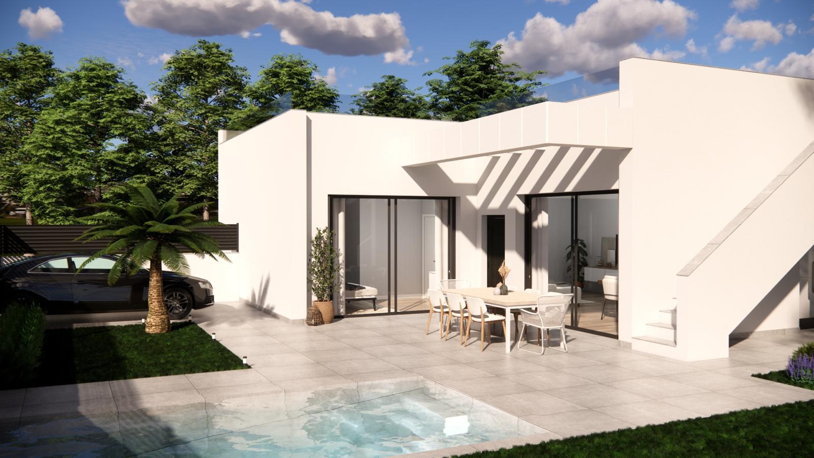Villa in Ciudad Quesada, Alicante, Spanien 3 Schlafzimmer, 98 m2 Nr. 136297
