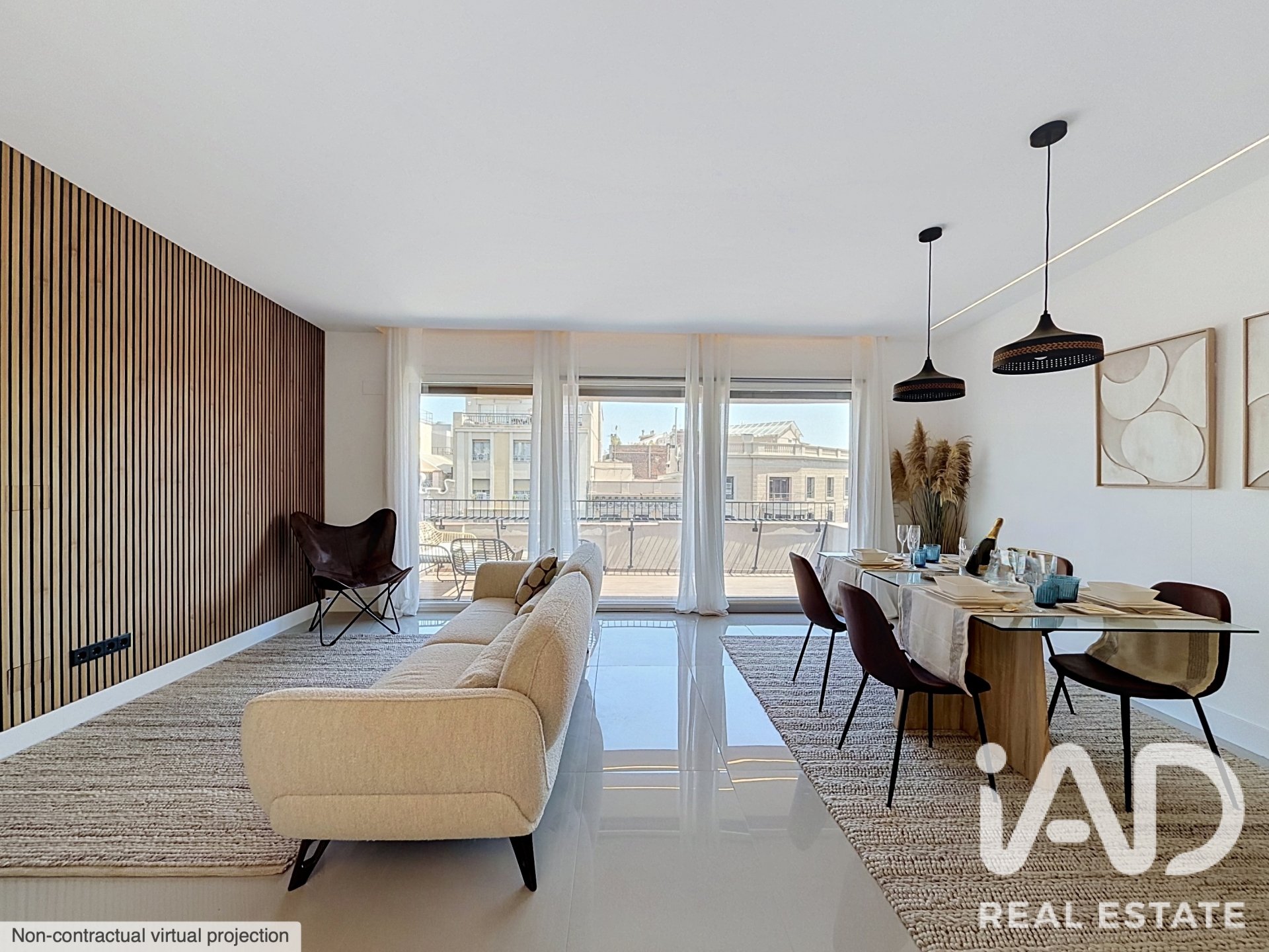 Penthouse à Barcelona, Espagne 2 chambres, 119 m2 No. 188016