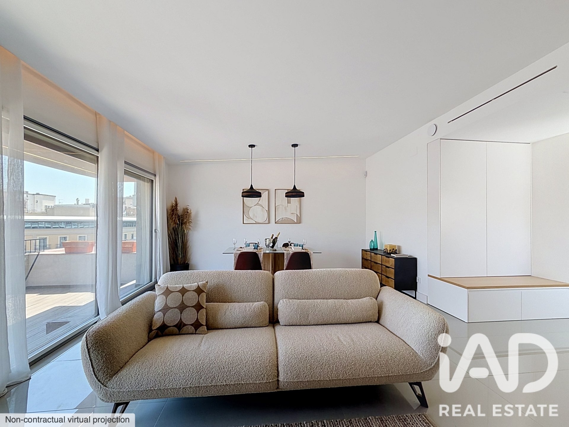 Penthouse à Barcelona, Espagne 2 chambres, 119 m2 No. 188016