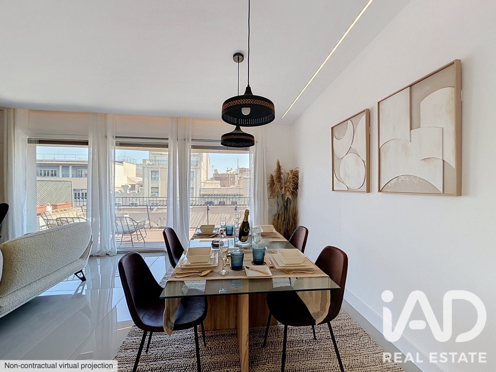 Penthouse à Barcelona, Espagne 2 chambres, 119 m2 No. 188016