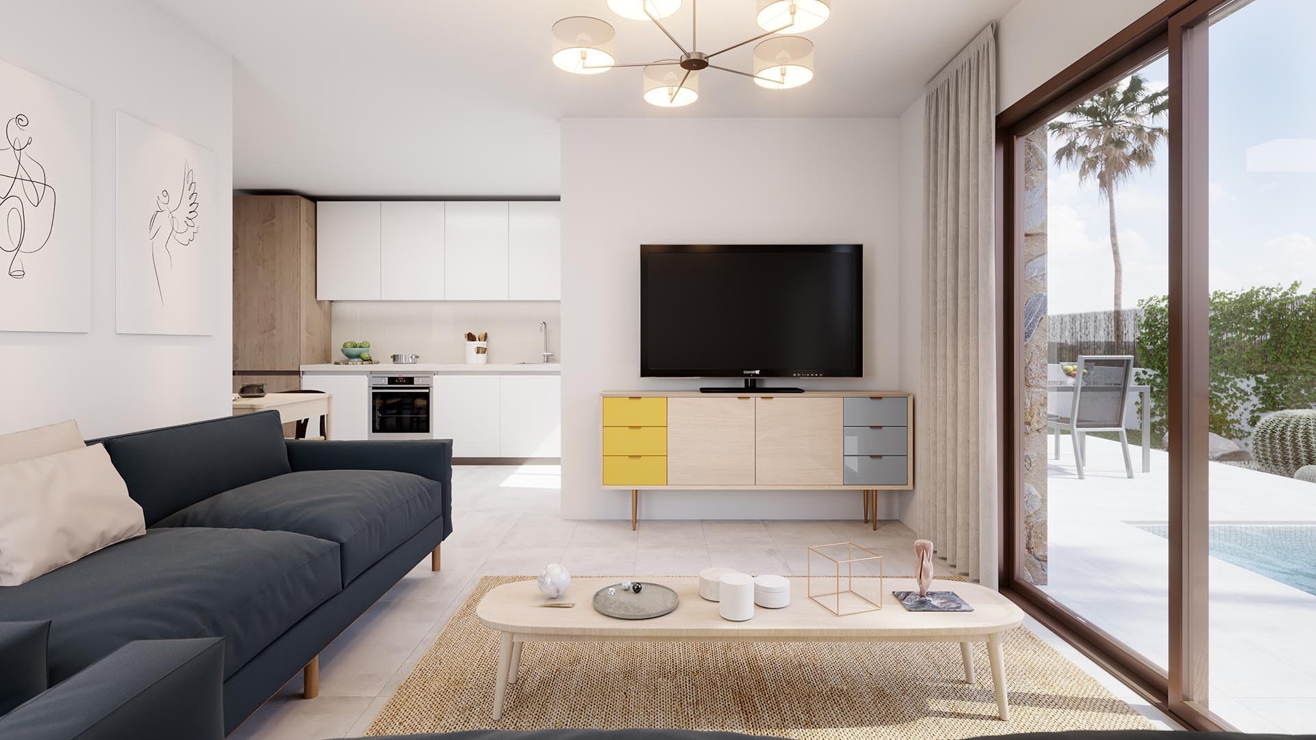 Villa en ILIOS, Orihuela, Alicante, Espagne 3 chambres, 84 m2 No. 55066