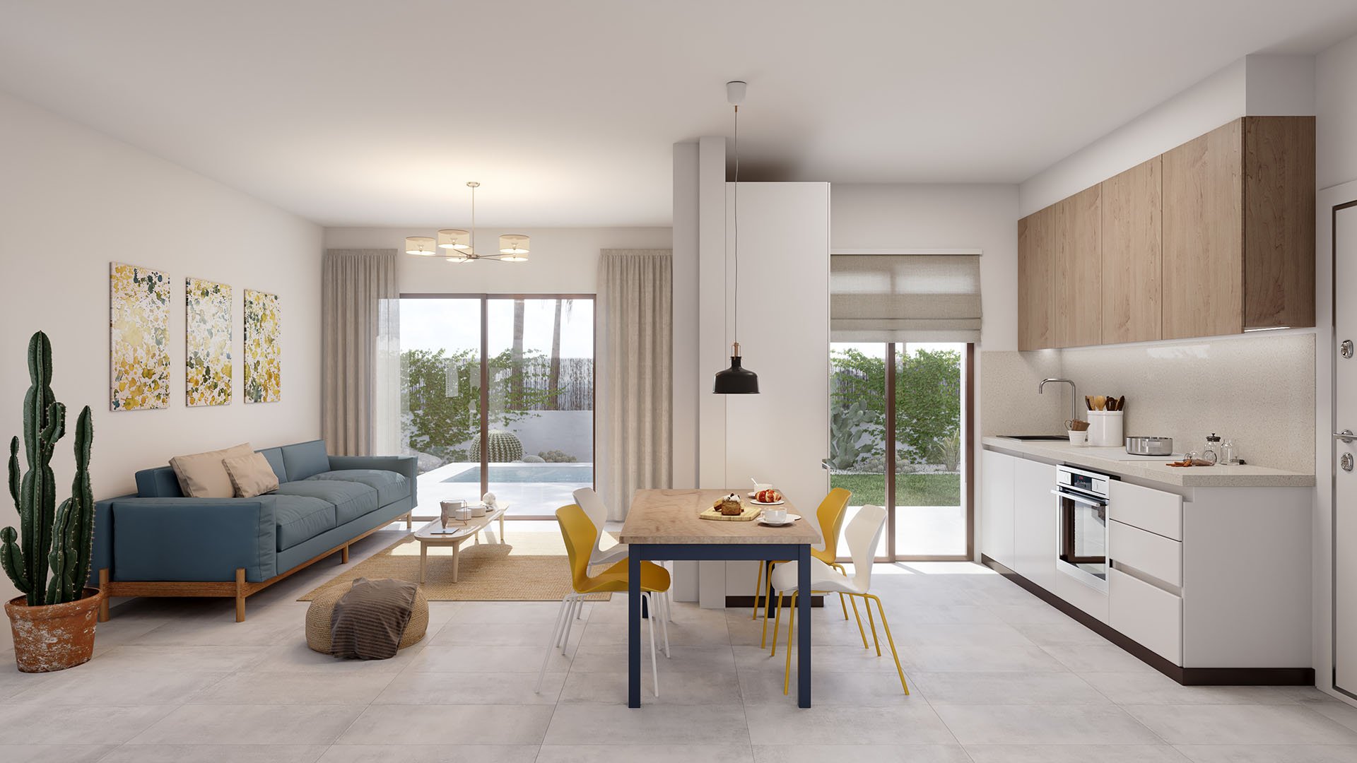 Villa en ILIOS, Orihuela, Alicante, Espagne 3 chambres, 84 m2 No. 55066
