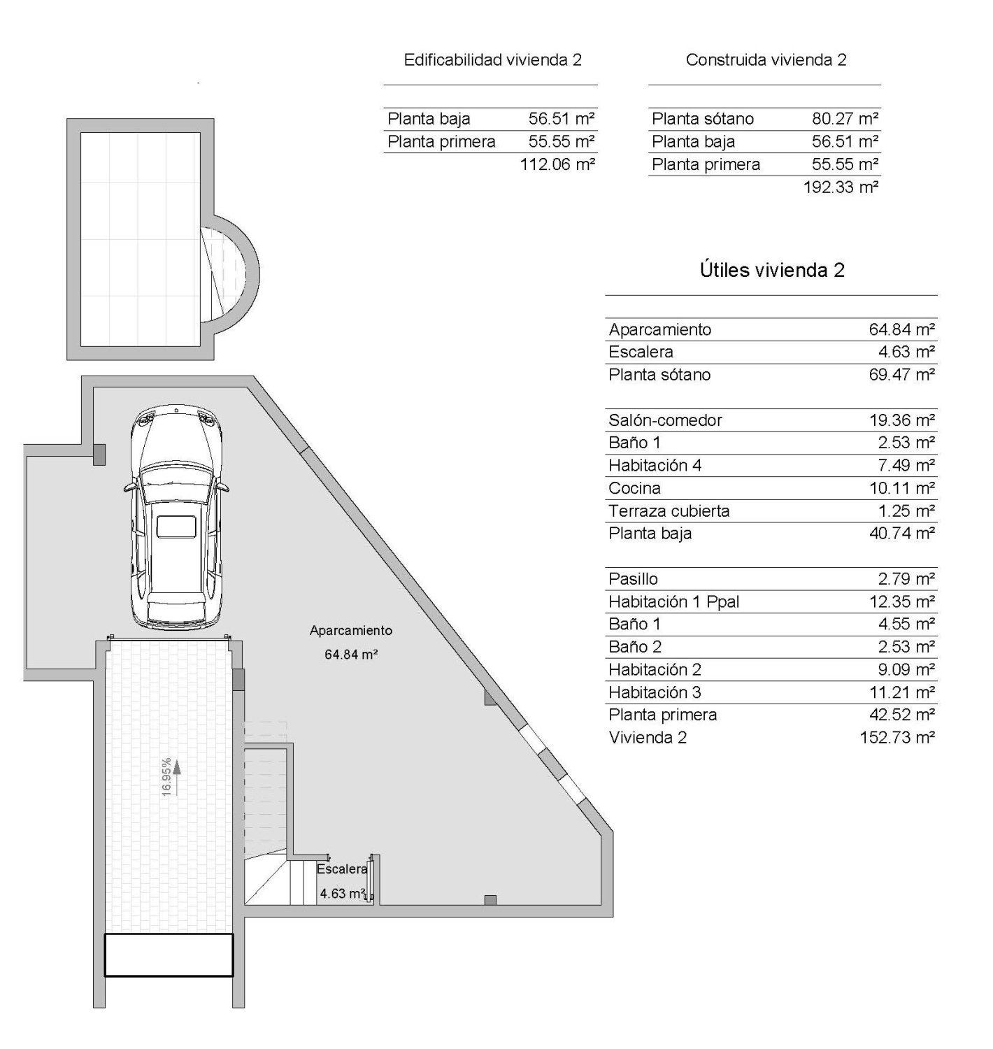 Villa en Los Alcázares, Murcia, España 4 dormitorios, 192 m2 No. 133940