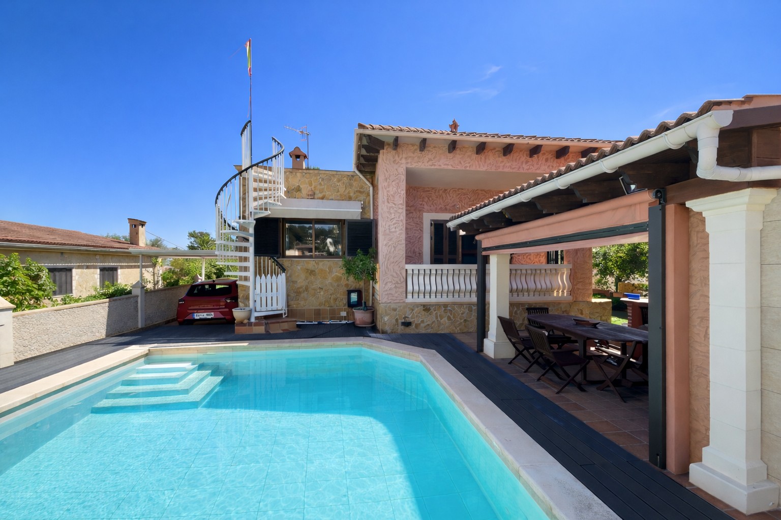 Villa i El Toro, Mallorca, Spanien 3 sovrum, 157 kvm. Nr. 180184