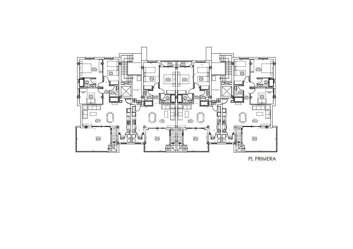 Huoneisto Algorfa, Alicante, Espanja 3 makuuhuonetta, 91 m2 No. 166523