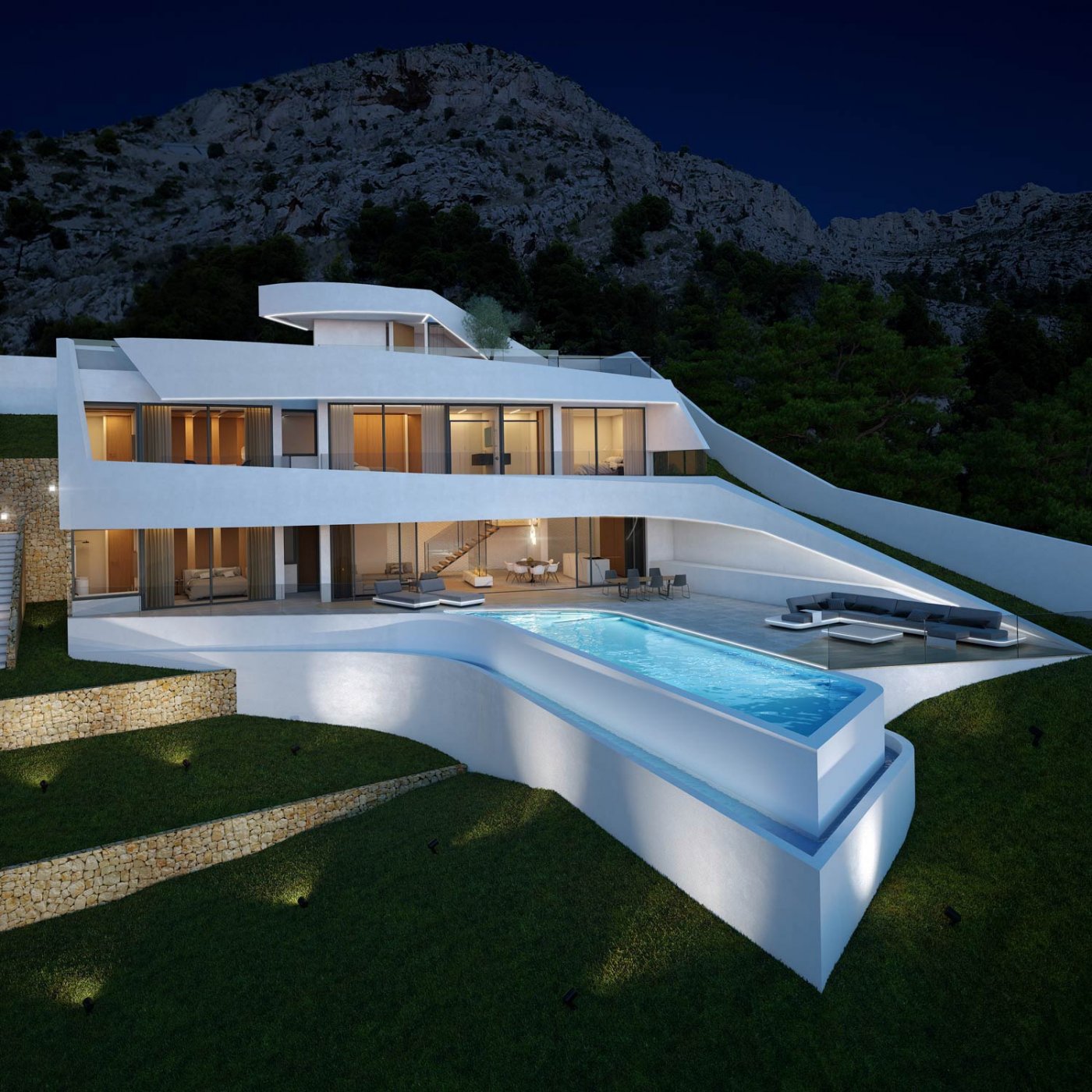 Villa Zona Altea Hills, Alicante, Spānijā 4 istabas, 413 m2 Nr. 165033