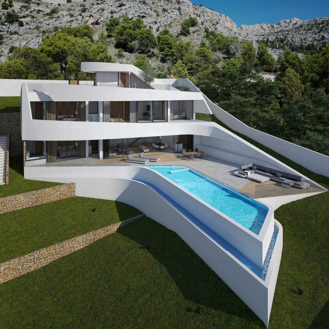 Villa Zona Altea Hills, Alicante, Spānijā 4 istabas, 413 m2 Nr. 165033
