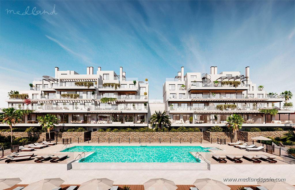 Dzīvoklis Estepona, Malaga, Spānijā 2 istabas, 130 m2 Nr. 132916