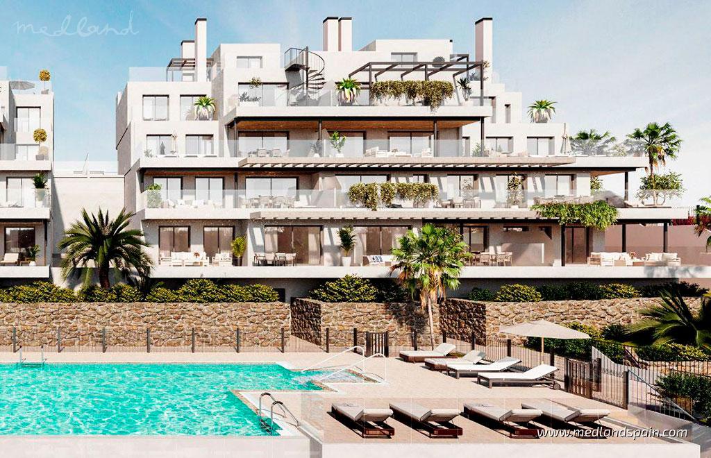 Dzīvoklis Estepona, Malaga, Spānijā 2 istabas, 130 m2 Nr. 132916