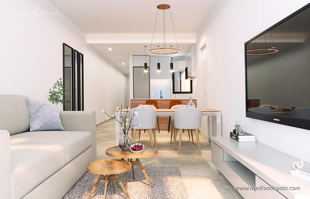 Apartment in Torrevieja, Alicante, Spain 2 bedrooms, 69 sq.m. No. 141368