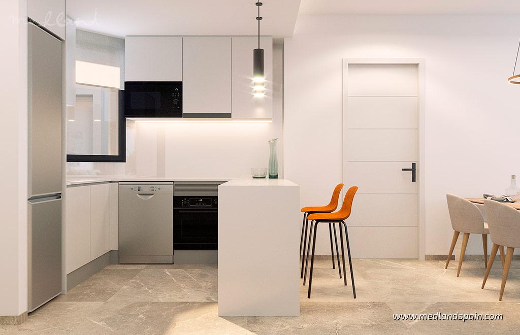 Apartment in Torrevieja, Alicante, Spain 2 bedrooms, 69 sq.m. No. 141368