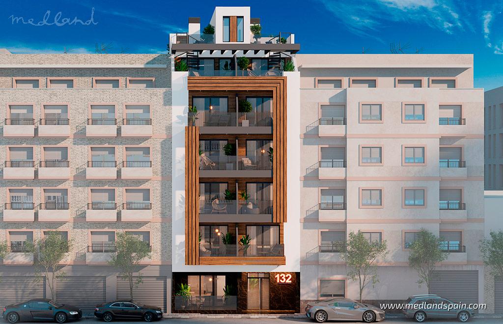 Apartment in Torrevieja, Alicante, Spain 2 bedrooms, 69 sq.m. No. 141368