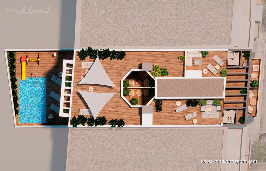 Appartamento a Torrevieja, Alicante, Spagna 2 camere da letto, 86 mq. N° 141367