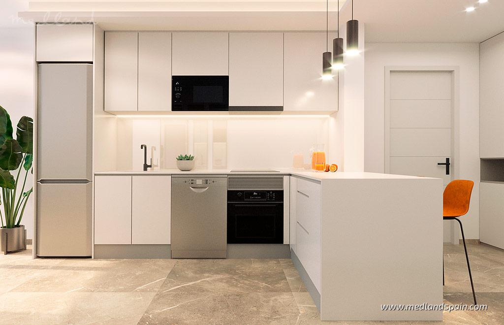 Appartamento a Torrevieja, Alicante, Spagna 2 camere da letto, 86 mq. N° 141367