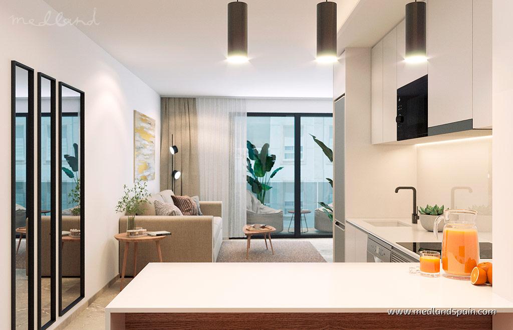 Appartamento a Torrevieja, Alicante, Spagna 2 camere da letto, 86 mq. N° 141367