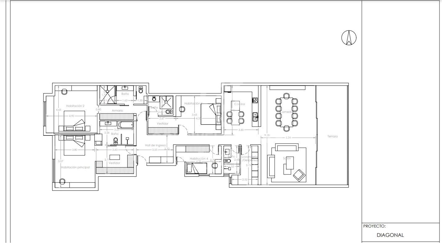 Apartment in Barcelona, Spain 4 bedrooms, 283 sq.m. No. 159519