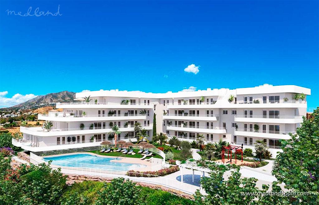 Lägenhet i Fuengirola, Malaga, Spanien 2 sovrum, 97 kvm. Nr. 71388
