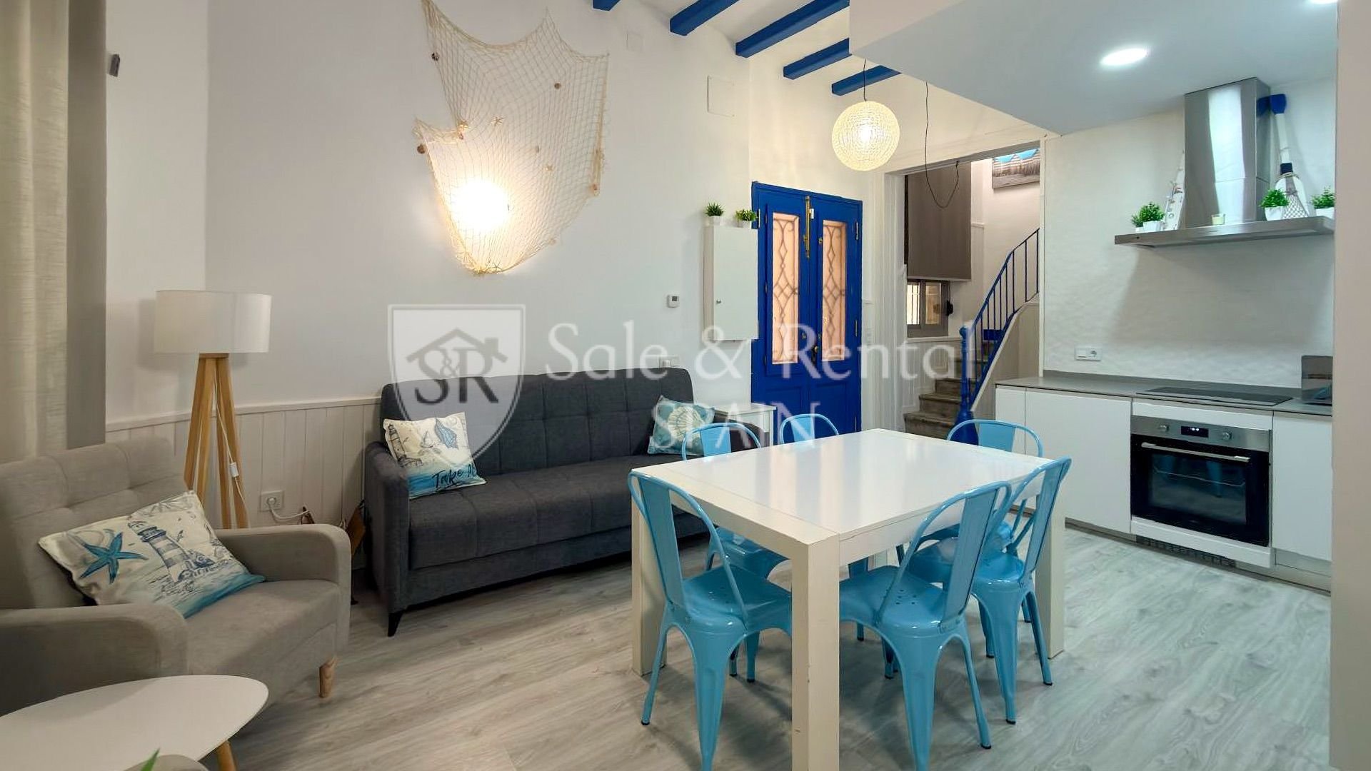 Hus i Blanes, Girona, Spanien 4 sovrum, 106 kvm. Nr. 166398