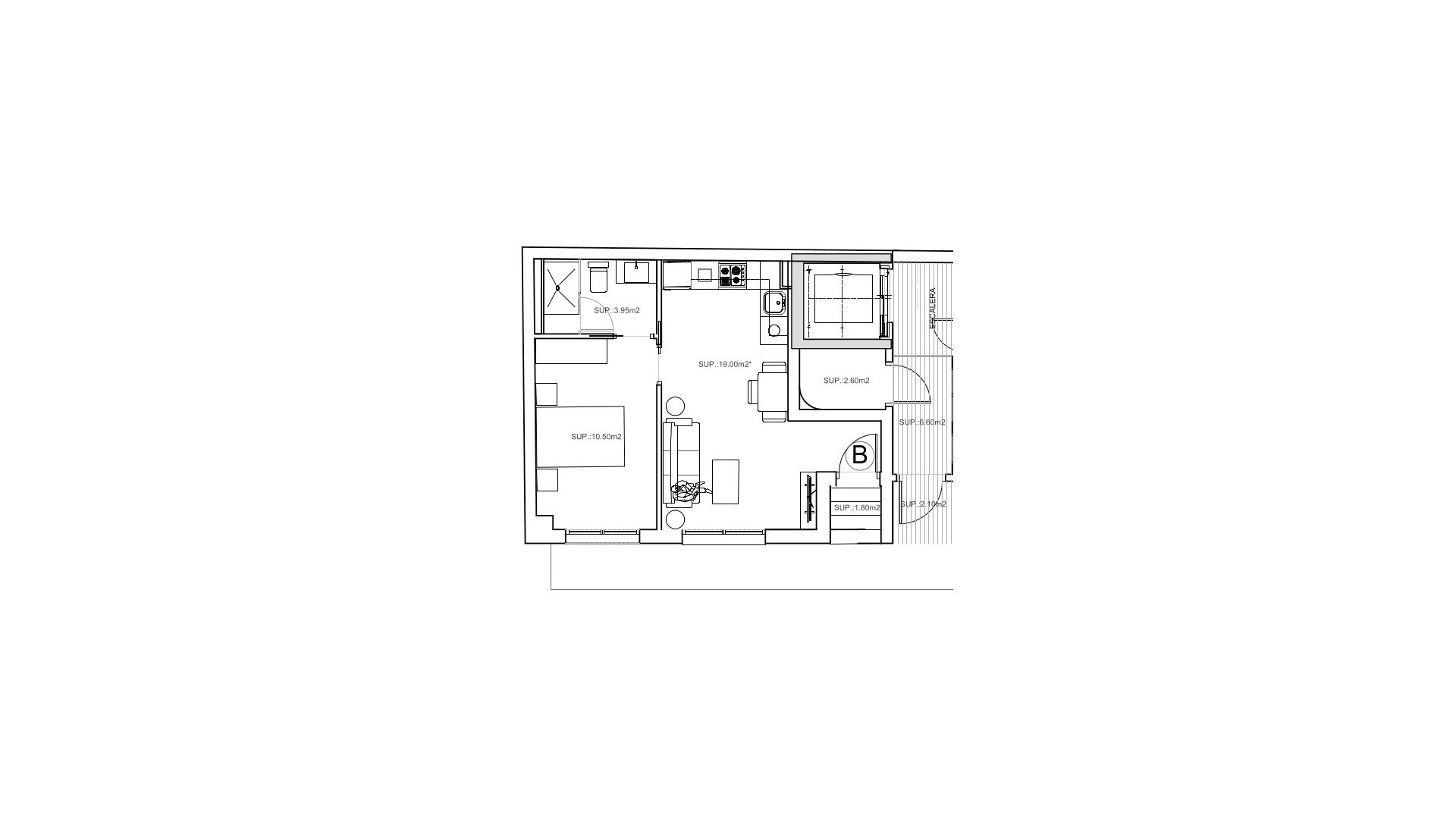 Apartment en INTERCOSTA SUN AND CENTER, Torrevieja, Alicante, Espagne 1 chambre, 52.77 m2 No. 168531