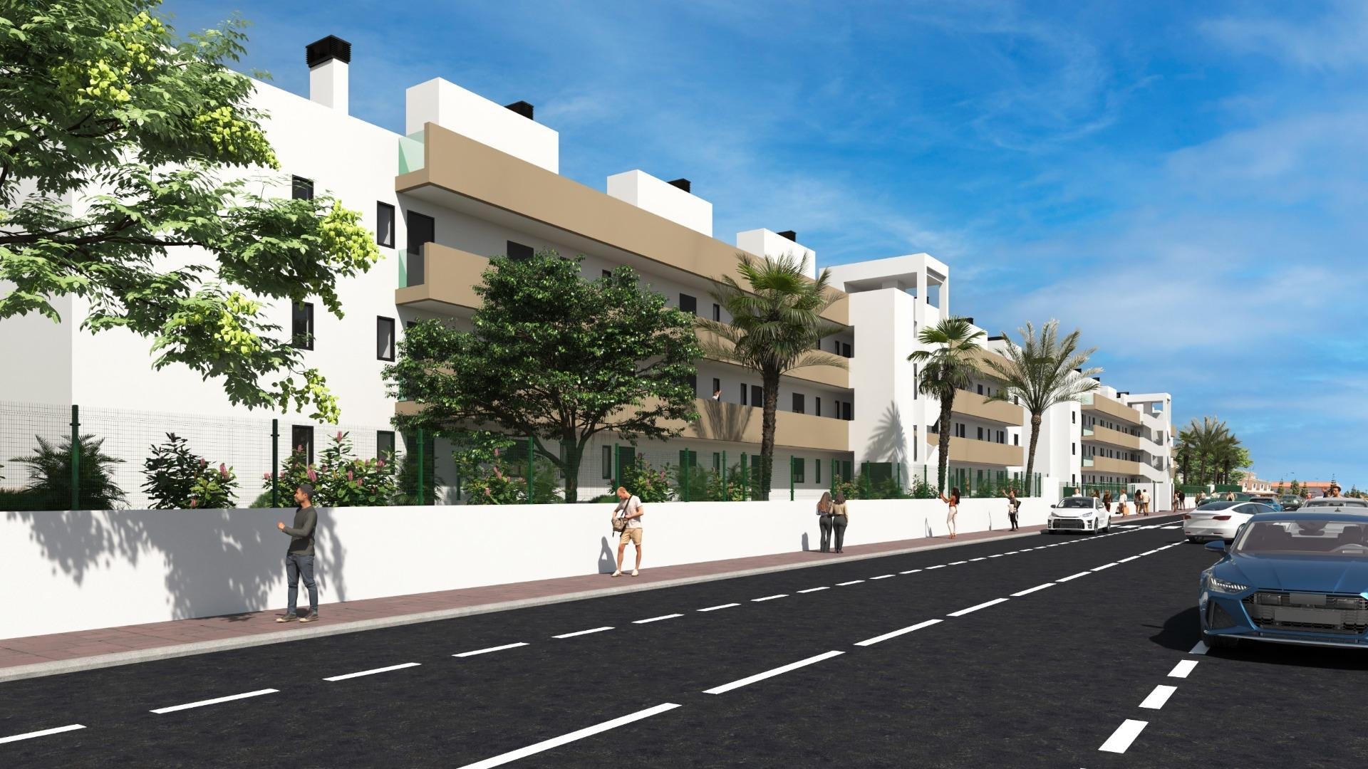 Huoneisto Los Alcazares, Murcia, Espanja 2 makuuhuonetta, 88 m2 No. 161728