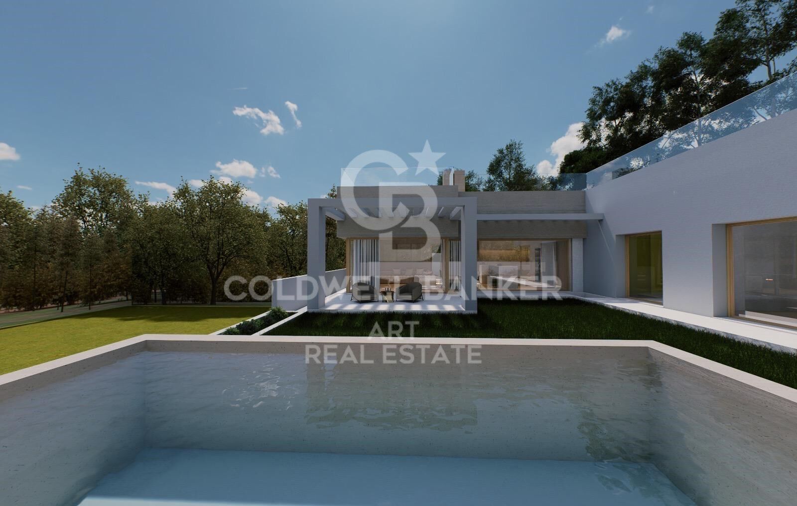 Villa i Estepona, Malaga, Spanien 3 sovrum, 217 kvm. Nr. 158210