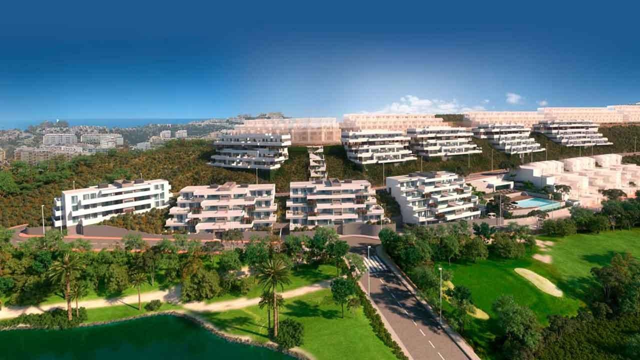 Lägenhet i Mijas, Malaga, Spanien 2 sovrum, 95 kvm. Nr. 169279
