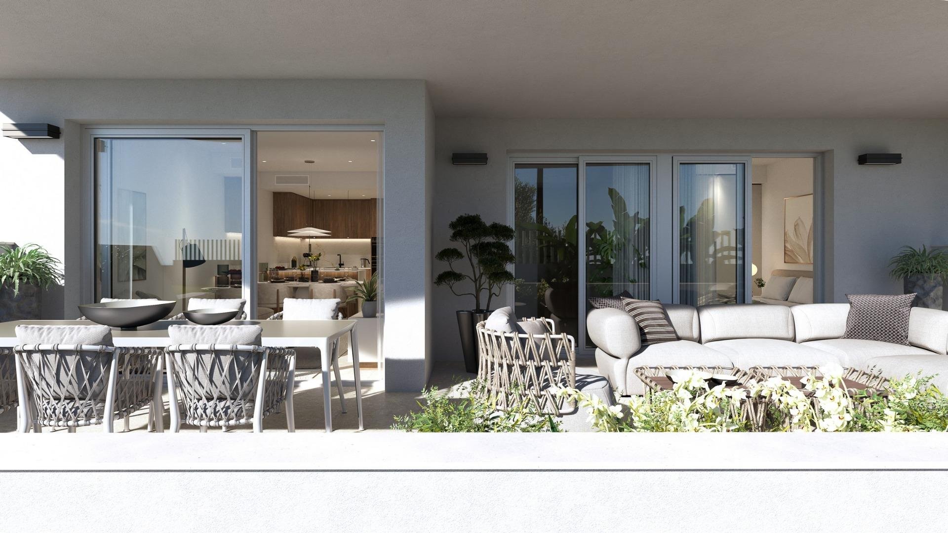 Huoneisto Mil Palmeras, Alicante, Espanja 2 makuuhuonetta, 70 m2 No. 136933