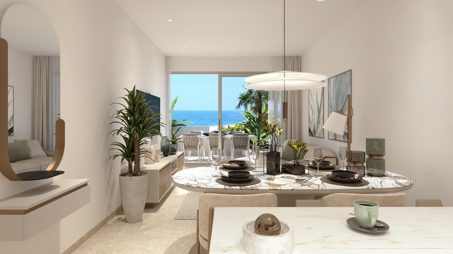 Huoneisto Mil Palmeras, Alicante, Espanja 2 makuuhuonetta, 70 m2 No. 136933