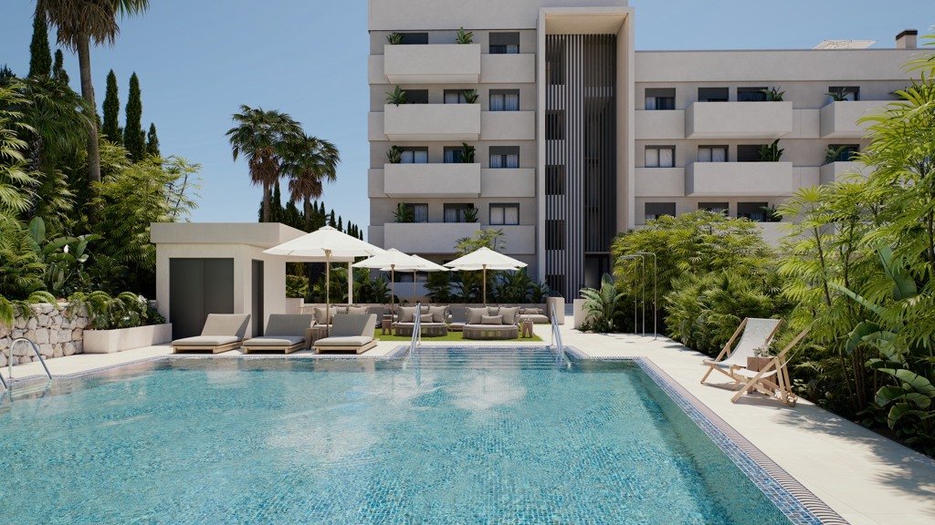 Apartamento en Estepona, Málaga, España 2 dormitorios, 110 m2 No. 104210