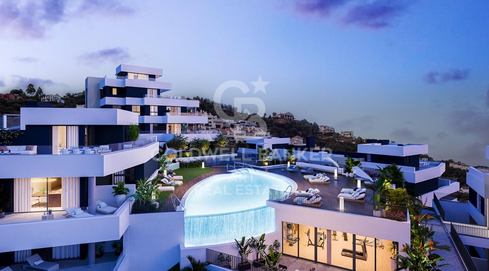 Penthouse w Marbella, Malaga, Hiszpania 3 sypialnie, 157 mkw. nr 159491