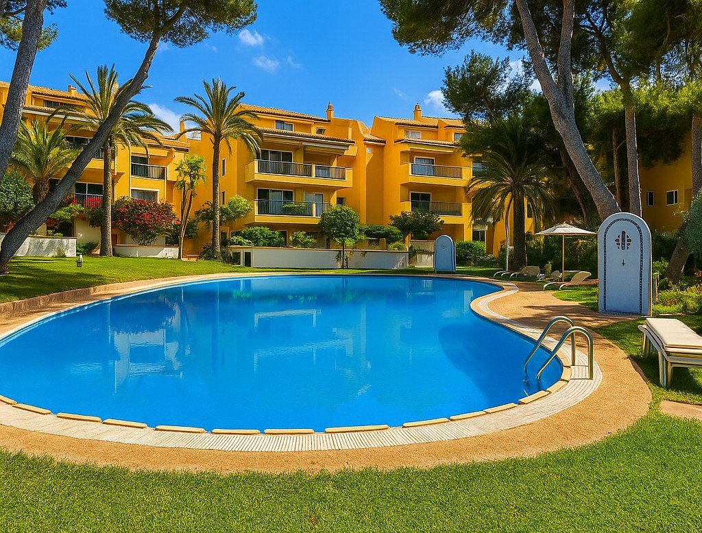 Lägenhet i Santa Ponsa, Mallorca, Spanien 2 sovrum, 100 kvm. Nr. 143533