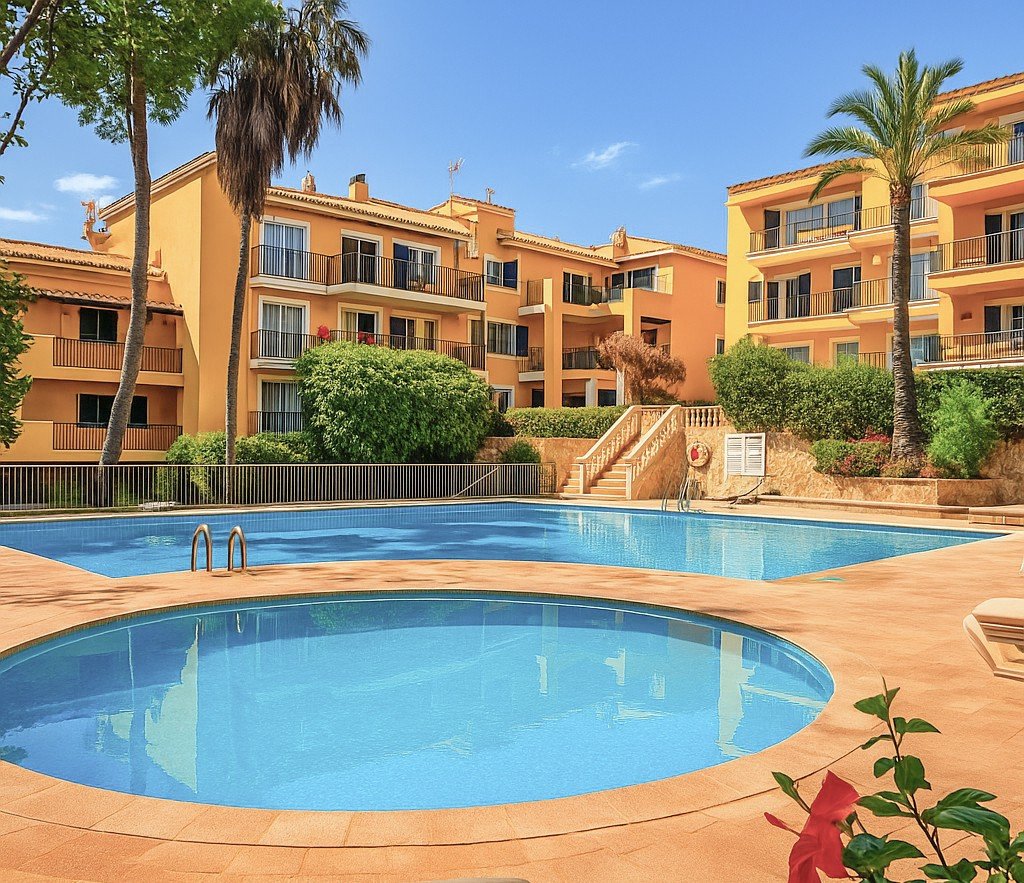 Lägenhet i Santa Ponsa, Mallorca, Spanien 2 sovrum, 100 kvm. Nr. 143533