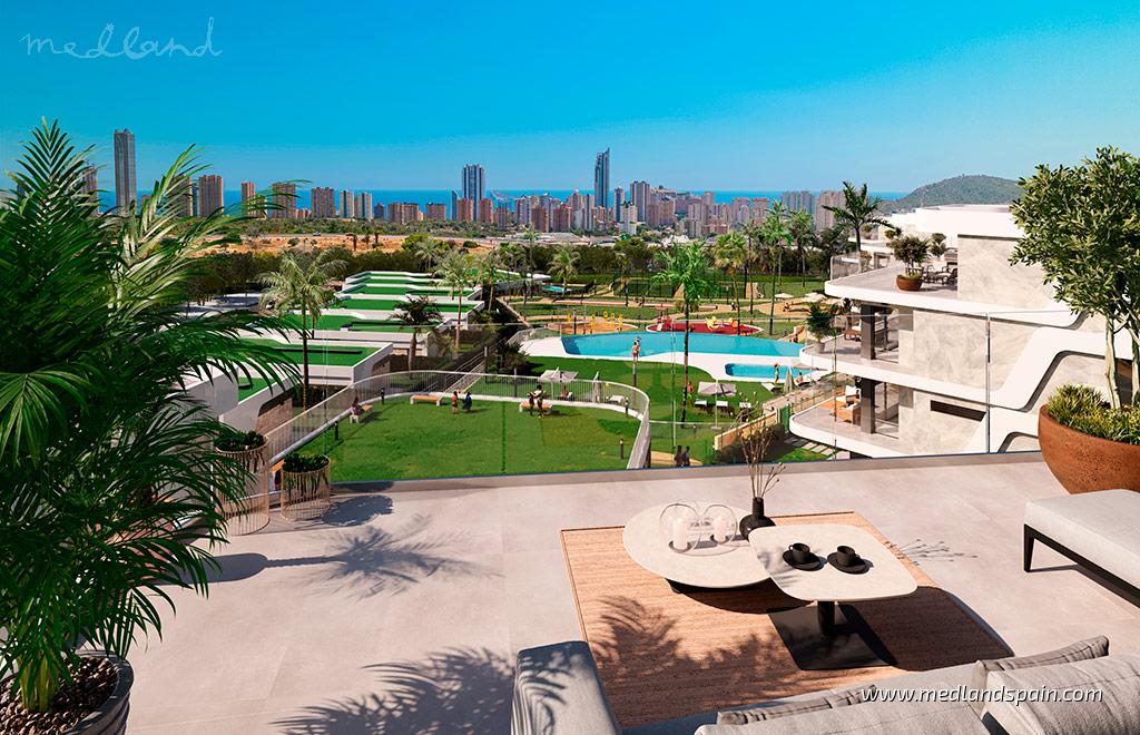 Apartament w Finestrat, Alicante, Hiszpania 2 sypialnie, 127 mkw. nr 148486