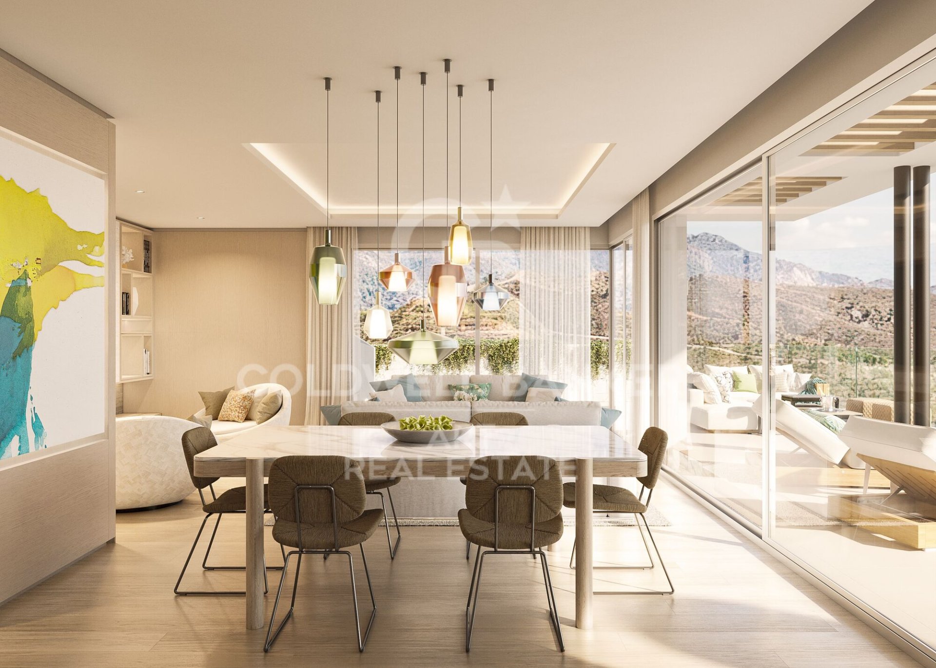 Lägenhet i Marbella, Malaga, Spanien 4 sovrum, 288 kvm. Nr. 158073
