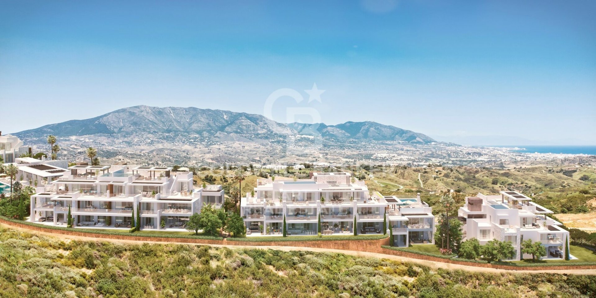 Lägenhet i Marbella, Malaga, Spanien 4 sovrum, 288 kvm. Nr. 158073