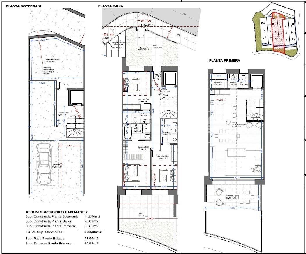 Hus i Principado De Andorra (Ninguna Poblacion Tiene C.P.), Lleida, Spanien 3 sovrum, 289 kvm. Nr. 158070