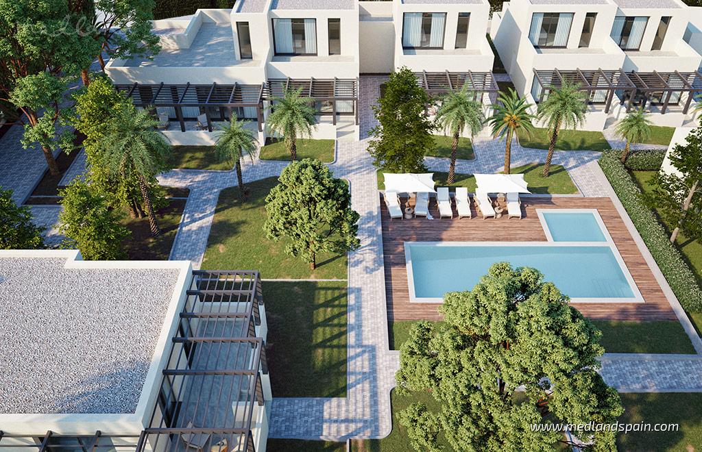 Townhouse in La Manga del Mar Menor, Murcia, Spain 2 bedrooms, 95 sq.m. No. 192963