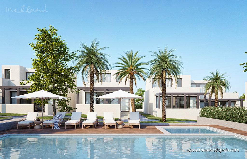 Townhouse in La Manga del Mar Menor, Murcia, Spain 2 bedrooms, 95 sq.m. No. 192963