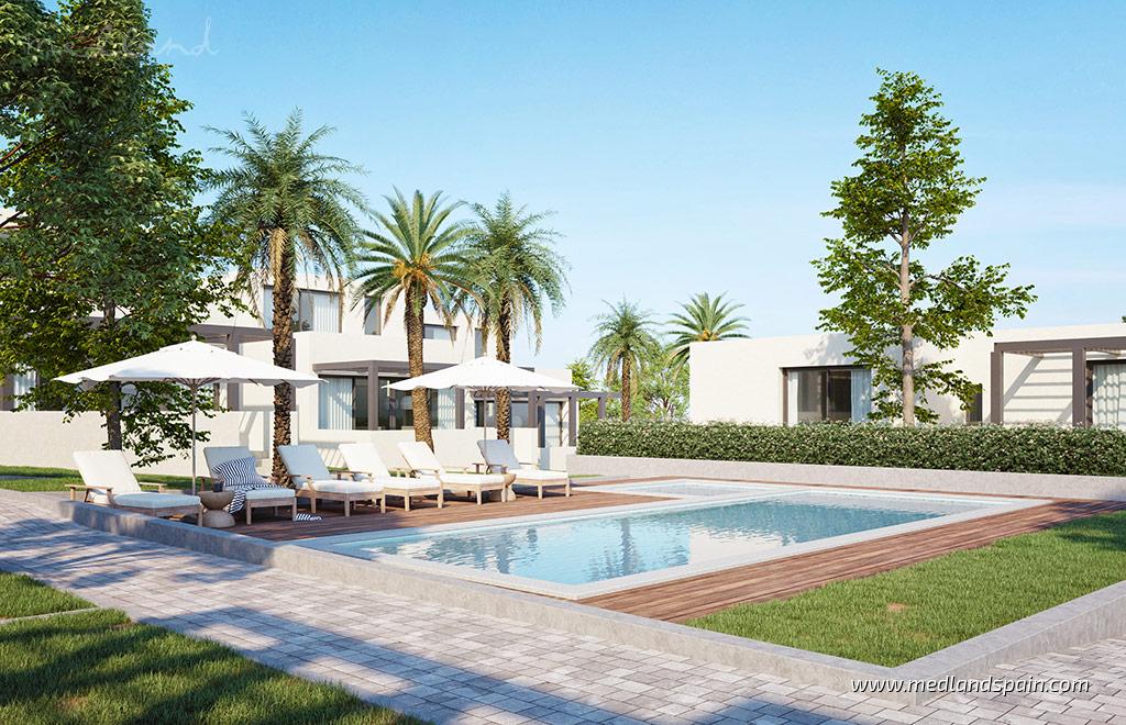 Townhouse in La Manga del Mar Menor, Murcia, Spain 2 bedrooms, 95 sq.m. No. 192963
