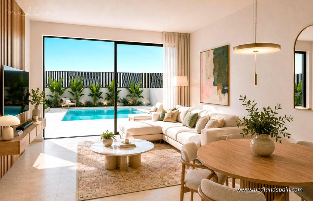Villa in Los Alcazares, Murcia, Spain 3 bedrooms, 114 sq.m. No. 192968