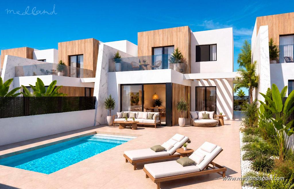 Villa in Los Alcazares, Murcia, Spain 3 bedrooms, 114 sq.m. No. 192968