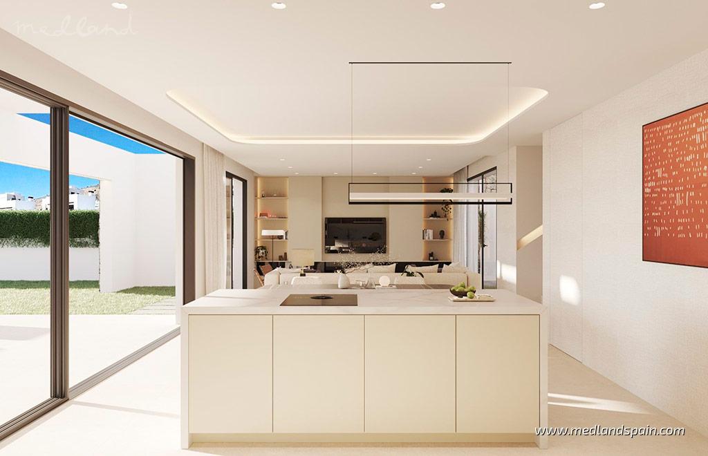 Villa en Finestrat, Alicante, España 4 dormitorios, 242 m2 No. 192962