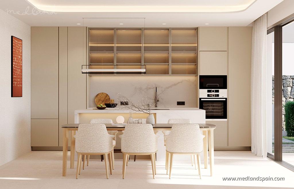 Villa en Finestrat, Alicante, España 4 dormitorios, 242 m2 No. 192962