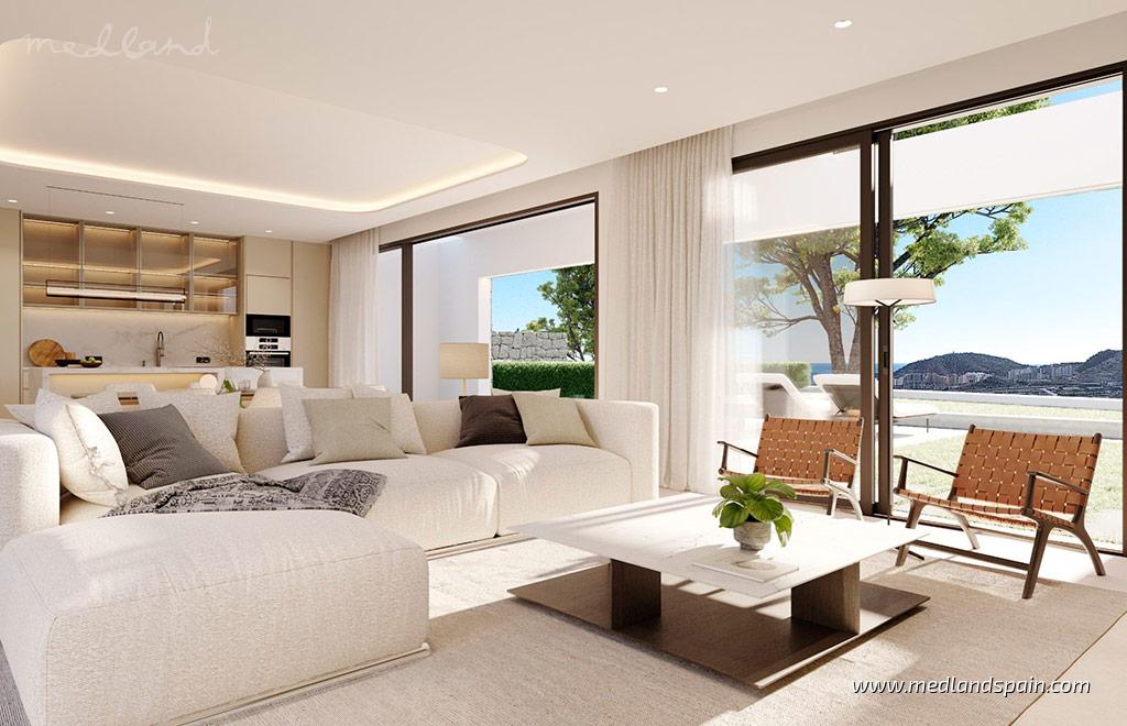 Villa en Finestrat, Alicante, España 4 dormitorios, 242 m2 No. 192962