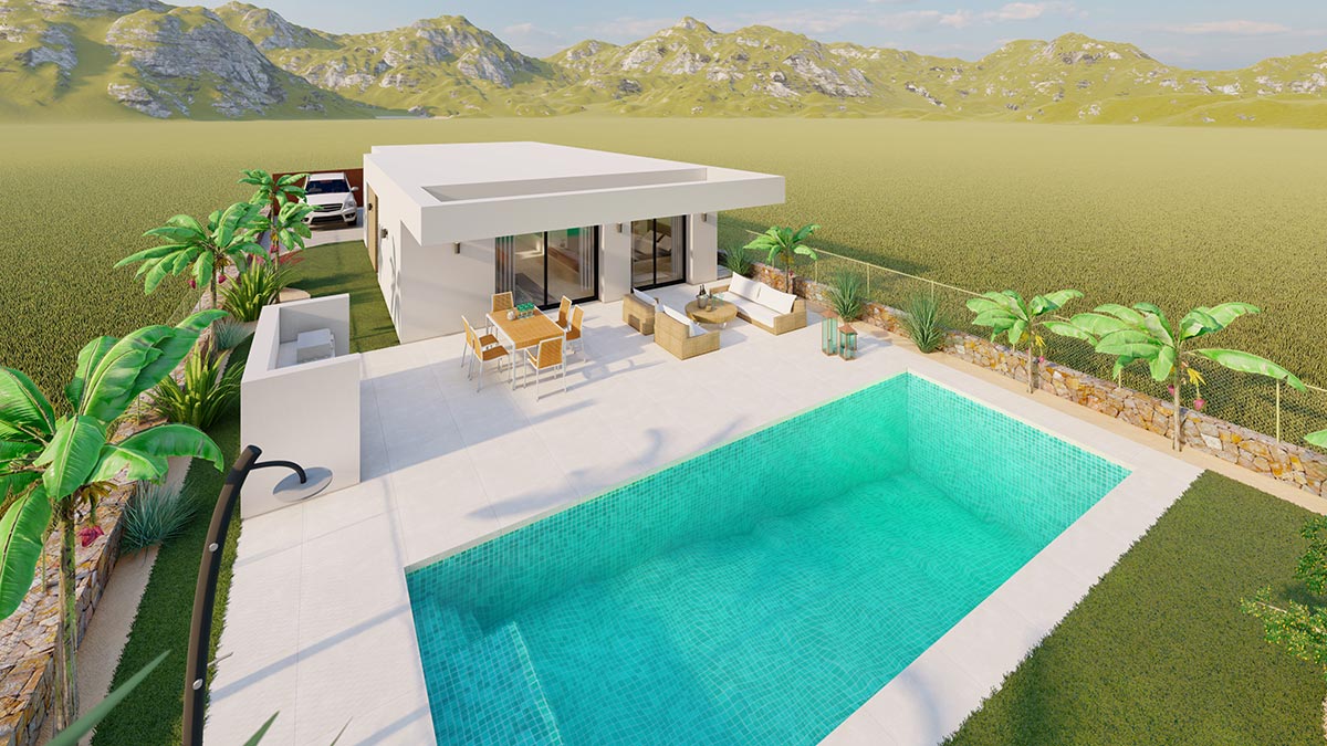 Villa in Los Montesinos, Alicante, Spain 3 bedrooms, 110 sq.m. No. 80974
