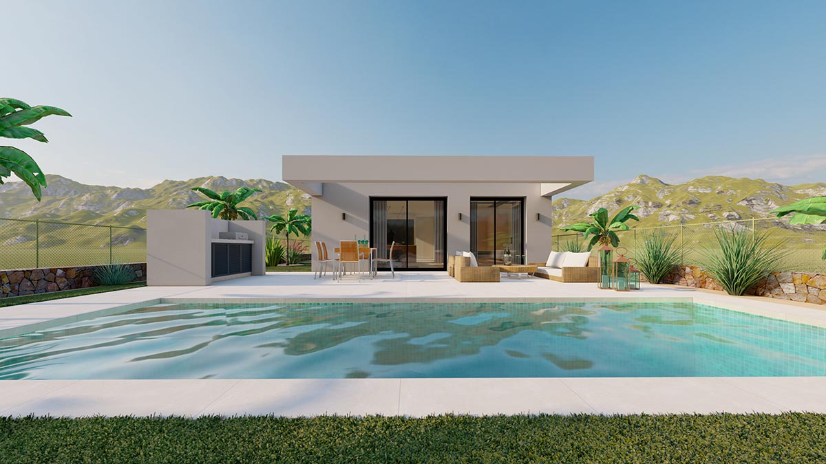 Villa in Los Montesinos, Alicante, Spain 3 bedrooms, 110 sq.m. No. 80974