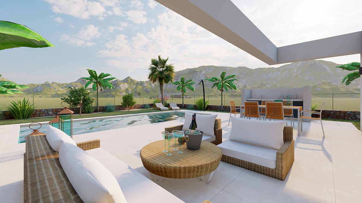 Villa in Los Montesinos, Alicante, Spain 3 bedrooms, 110 sq.m. No. 80974